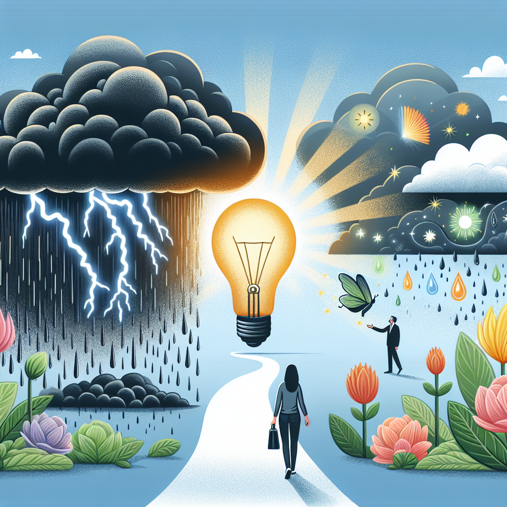 From Gloom to Bloom: Transforming Negative Thoughts into Positive Vibes